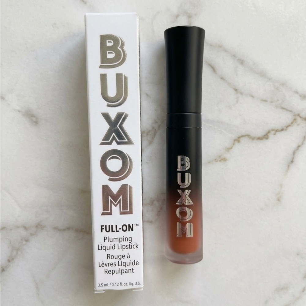 BUXOM Full-On Plumping Liquid Lipstick Matte - Hush Hush Honey NIB